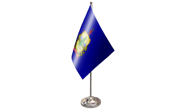 Vermont Satin Table Flag